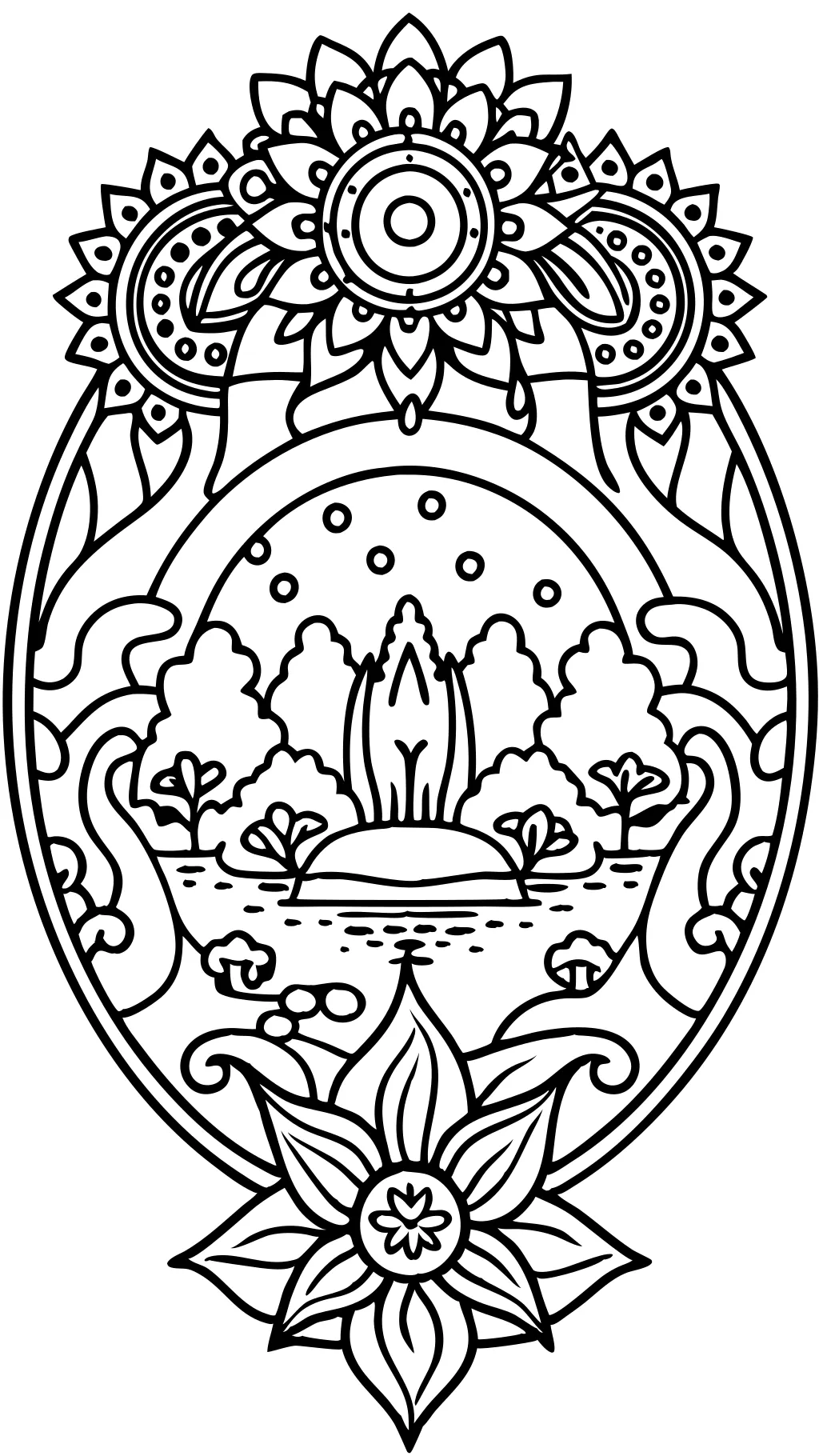 coloring page for adults